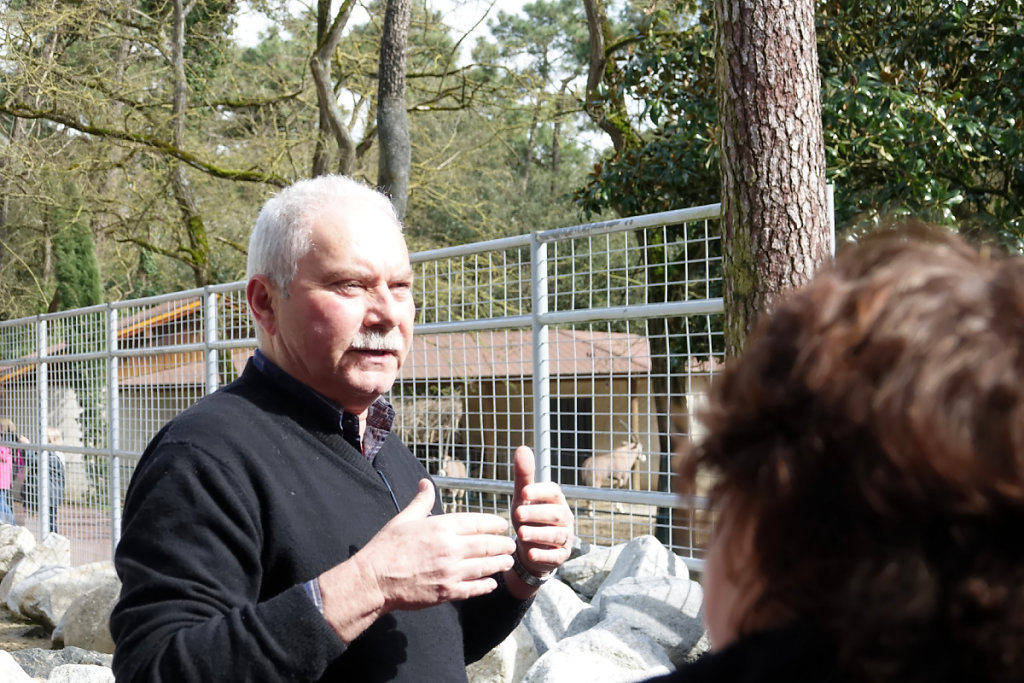 Patrick Caillé, directeur du Zoo